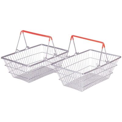 BIGJIGS TOYS Metall-Einkaufskorb - Rollenspiel Lernspielzeug BIGJIGS TOYS Metall-Einkaufskorb - Rollenspiel Lernspielzeug