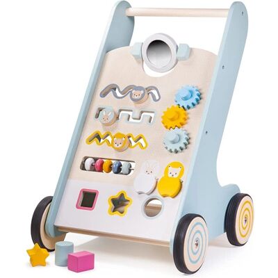 Bigjigs Toys Holz-Babyaktivitätswagen - Lernspielzeug & FSC-zertifiziert Bigjigs Toys Holz-Babyaktivitätswagen - Lernspielzeug & FSC-zertifiziert