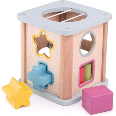 Bigjigs Toys Houten Vormsorterder - Educatief Speelgoed voor 1 Jaar en Oud Bigjigs Toys Houten Vormsorterder - Educatief Speelgoed voor 1 Jaar en Oud