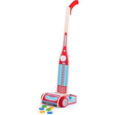 Bigjigs Toys Standaard Stofzuiger - Magnetisch, Veilig 3+ - Speelgoed Stofzuiger Bigjigs Toys Standaard Stofzuiger - Magnetisch, Veilig 3+ - Speelgoed Stofzuiger