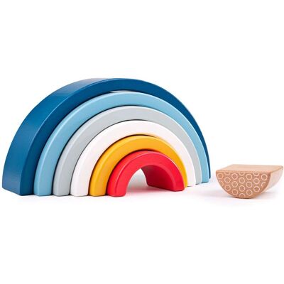 Bigjigs Toys Regenbogen Holzspielzeug - Unisex Bigjigs Toys Regenbogen Holzspielzeug - Unisex