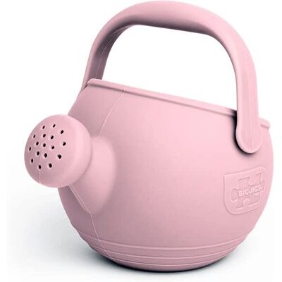 Bigjigs Rail Pink Silicone Watering Can - Garden Tool Bigjigs Rail Pink Silicone Watering Can - Garden Tool