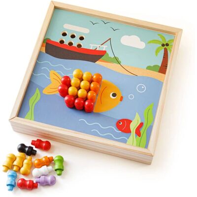 Bigjigs Drewniane Puzzle Plażowe - Puzzle Bigjigs Drewniane Puzzle Plażowe - Puzzle