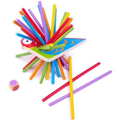 Bigjigs Holzspiel Pick Up Sticks für Kinder - Holzspielzeug Bigjigs Holzspiel Pick Up Sticks für Kinder - Holzspielzeug