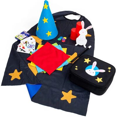 Bigjigs Toys Zauberer-Kit Dunkel Marineblau - Spielzeugset Bigjigs Toys Zauberer-Kit Dunkel Marineblau - Spielzeugset