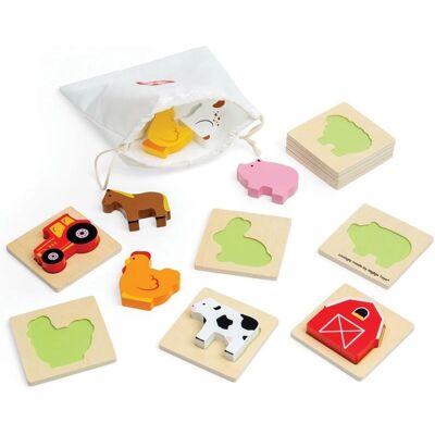 BIGJIGS Spiel Suche und Finde - Farm BIGJIGS Spiel Suche und Finde - Farm