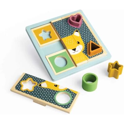 BIGJIGS Spielzeug Puzzle Tierform Sortierer - Puzzle Spielzeug für Kinder BIGJIGS Spielzeug Puzzle Tierform Sortierer - Puzzle Spielzeug für Kinder