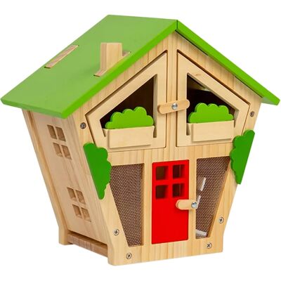 Bigjigs Holz-Bughaus - Insektenhotel für Kinder Bigjigs Holz-Bughaus - Insektenhotel für Kinder