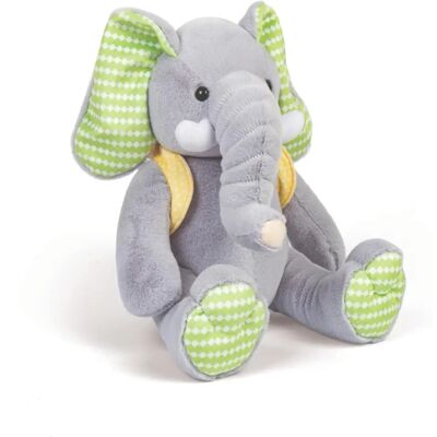 Bigjigs Éléphant Multicolore en Peluche - Peluche - Publicité Bigjigs Éléphant Multicolore en Peluche - Peluche - Publicité