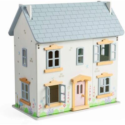 Bigjigs Houten Zomerhuis Poppenhuis - Dollhouse Bigjigs Houten Zomerhuis Poppenhuis - Dollhouse