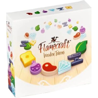 Lucky Duck Games Flamecraft - Wooden Resources Series 2 Board Game Components Lucky Duck Games Flamecraft - Wooden Resources Series 2 Board Game Components