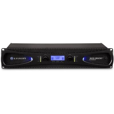 Crown XLS 1502 - Versterker - 2x525 W, 4 Ohm, Lichtgewicht Crown XLS 1502 - Versterker - 2x525 W, 4 Ohm, Lichtgewicht