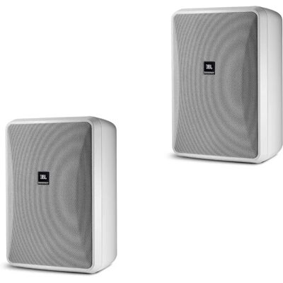 JBL Control 28-1-WH Høyttaler - 8-tommer, hvit, værbestandig - Innendørs/Utendørs JBL Control 28-1-WH Høyttaler - 8-tommer, hvit, værbestandig - Innendørs/Utendørs