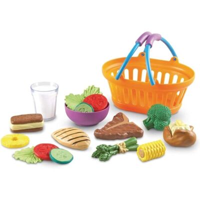 Learning Resources LER9732 New Sprouts Dinner Basket - Dinner Basket Learning Resources LER9732 New Sprouts Dinner Basket - Dinner Basket