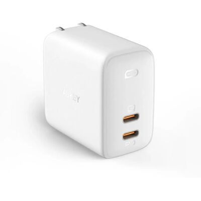 Caricabatterie da muro Aukey Duo 65w USB-C - Caricatore Caricabatterie da muro Aukey Duo 65w USB-C - Caricatore