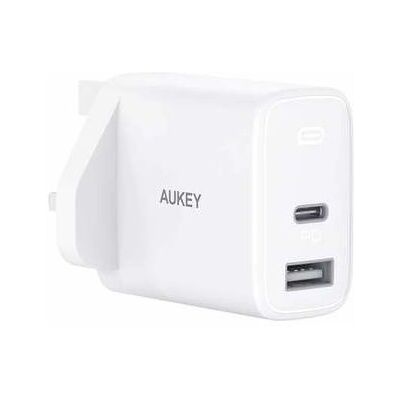 AUKEY - Swift 32W - 20W PD - Chargeur USB - Publicité AUKEY - Swift 32W - 20W PD - Chargeur USB - Publicité