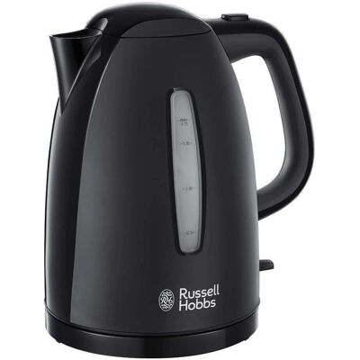 Russell Hobbs Black 1.7L Cordless Electric Kettle - Rapid Boil Russell Hobbs Black 1.7L Cordless Electric Kettle - Rapid Boil