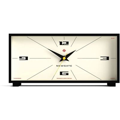 Horloge de cheminée Newgate Thunderbird - Design rétro-futuriste - Publicité Horloge de cheminée Newgate Thunderbird - Design rétro-futuriste - Publicité