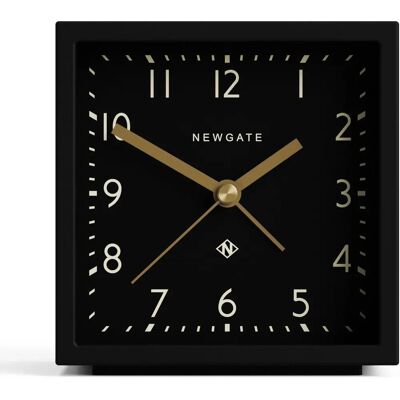 Réveil NEWGATE Equinox - Silencieux 'No Tictac' - Noir mat - Publicité Réveil NEWGATE Equinox - Silencieux 'No Tictac' - Noir mat - Publicité