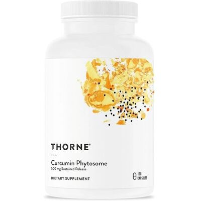 Thorne Research Meriva-SF - Curcumin Phytosome - 500mg, Sustained Release - 120 caps Thorne Research Meriva-SF - Curcumin Phytosome - 500mg, Sustained Release - 120 caps