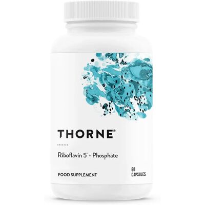 Thorne Research Riboflavin 5' Phosphate 60 Capsules - Vitamins & Supplements Thorne Research Riboflavin 5' Phosphate 60 Capsules - Vitamins & Supplements