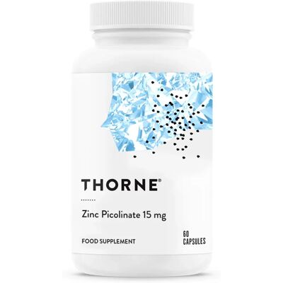 Thorne Sink Picolinate - 15 mg, 60 Vegetabilske Kapsler - Kosttilskudd Thorne Sink Picolinate - 15 mg, 60 Vegetabilske Kapsler - Kosttilskudd