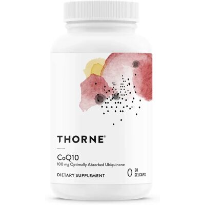 Thorne Research CoQ10 - 100 mg - Support Heart & Brain Thorne Research CoQ10 - 100 mg - Support Heart & Brain