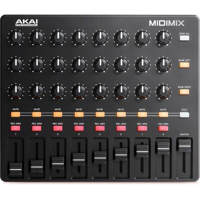 Akai Professional MIDI Mix - Bärbar ljudmixer Akai Professional MIDI Mix - Bärbar ljudmixer