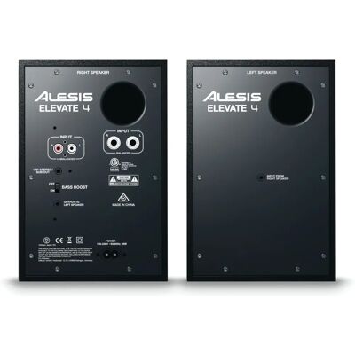 Haut-parleurs de Monitoring Alesis Elevate 4 - Noir - 50 W - Publicité Haut-parleurs de Monitoring Alesis Elevate 4 - Noir - 50 W - Publicité