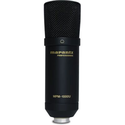 Marantz MPM-1000U Mikrofon - Großmembran, USB, Schwarz Marantz MPM-1000U Mikrofon - Großmembran, USB, Schwarz