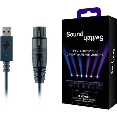 Interfaz Micro DMX de SoundSwitch - Interfaz DMX para DJs Interfaz Micro DMX de SoundSwitch - Interfaz DMX para DJs