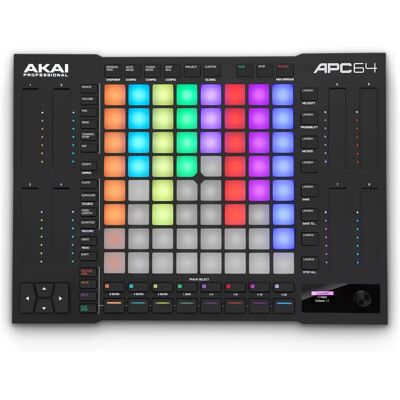 Akai Professional APC64 Ableton MIDI Controller med 8 Touch Strips Akai Professional APC64 Ableton MIDI Controller med 8 Touch Strips