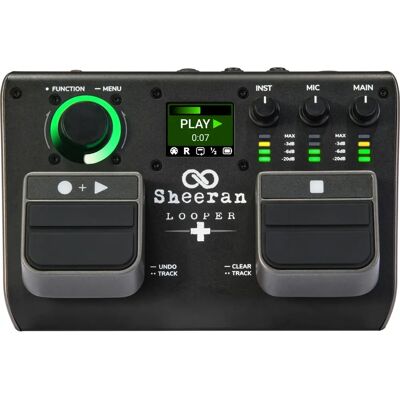 Headrush Sheeran Looper+ - Looper, Processus vocal - Noir Headrush Sheeran Looper+ - Looper, Processus vocal - Noir