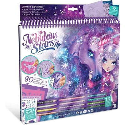 Nebulous Stars Fantasie Weltraum Pferde Skizzenbuch - Skizzenbuch Nebulous Stars Fantasie Weltraum Pferde Skizzenbuch - Skizzenbuch