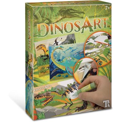 Dinosart Dinos Art Sand und Folienkunst - Bastelspielzeug Dinosart Dinos Art Sand und Folienkunst - Bastelspielzeug
