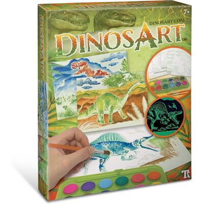 Dinosart 15052 Bastelspielzeug - Wasserfarben Dinosaurier-Kunst Dinosart 15052 Bastelspielzeug - Wasserfarben Dinosaurier-Kunst