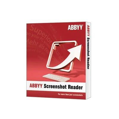 ABBYY - Screenshot Reader - OCR - 1 Benutzer - Unbefristet ABBYY - Screenshot Reader - OCR - 1 Benutzer - Unbefristet