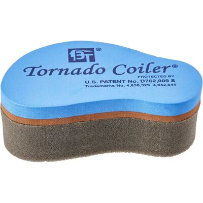 Éponge de Bain Mini Tornado Coiler Bleu de Beauty Town - Bath Sponge Éponge de Bain Mini Tornado Coiler Bleu de Beauty Town - Bath Sponge