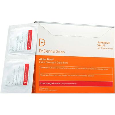 Dr Dennis Gross Skincare Alpha Beta Universal Daily Peel Sachet - 60 Stück. Dr Dennis Gross Skincare Alpha Beta Universal Daily Peel Sachet - 60 Stück.