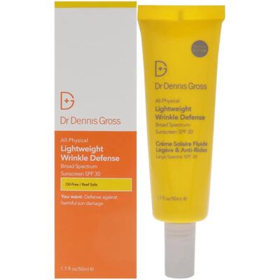 Dr. Dennis Gross All-Physical Lightweight Wrinkle Defense SPF 30 - Mineralkräm Dr. Dennis Gross All-Physical Lightweight Wrinkle Defense SPF 30 - Mineralkräm
