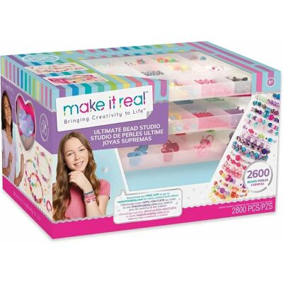 Make It Real MR1701 - Art/Craft Toy with Beads & Accessories Make It Real MR1701 - Art/Craft Toy with Beads & Accessories