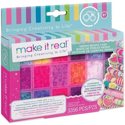 Make It Real Heishi Beads Case - DIY Jewelry Kit Make It Real Heishi Beads Case - DIY Jewelry Kit