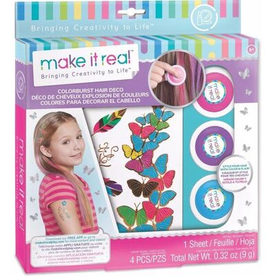 Make it Real MIR2302 Kunst- und Bastelset - Mehrzweck-Tattoo für Kinder Make it Real MIR2302 Kunst- und Bastelset - Mehrzweck-Tattoo für Kinder