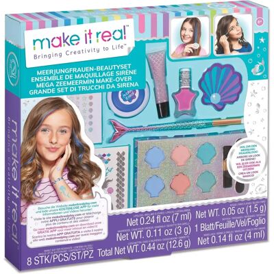 Make it Real Mega Mermaid Makeover - Meerjungfrau Make-up-Set Make it Real Mega Mermaid Makeover - Meerjungfrau Make-up-Set