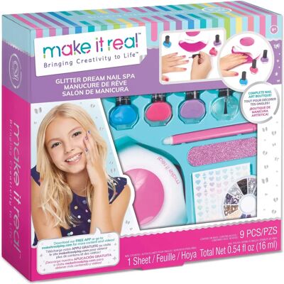 Make It Real Glitter Bream Nagelspa - DIY Glitzer Nagelset Make It Real Glitter Bream Nagelspa - DIY Glitzer Nagelset