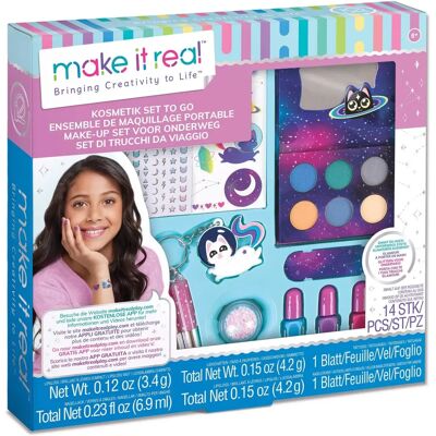 Ensemble de Maquillage Make It Real - Kit Cosmétique pour Filles à la Mode Ensemble de Maquillage Make It Real - Kit Cosmétique pour Filles à la Mode