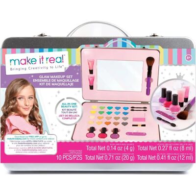 Make It Real - Ensemble de maquillage glam tout-en-un - Enfants & Tweens Make It Real - Ensemble de maquillage glam tout-en-un - Enfants & Tweens