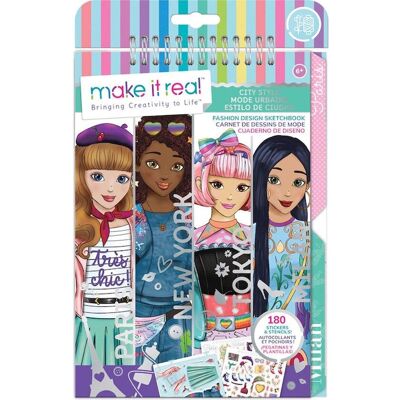 Make it Real Modezeichnungsbuch für Kinder ab 6 Jahren Make it Real Modezeichnungsbuch für Kinder ab 6 Jahren