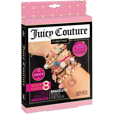 Juicy Couture Pink & Precious Schmuckset - 8 Armbänder zum Basteln Juicy Couture Pink & Precious Schmuckset - 8 Armbänder zum Basteln