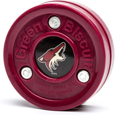 Green Biscuit Hokejový Puk - Arizona Coyotes - Tréninkové Pomůcka Green Biscuit Hokejový Puk - Arizona Coyotes - Tréninkové Pomůcka